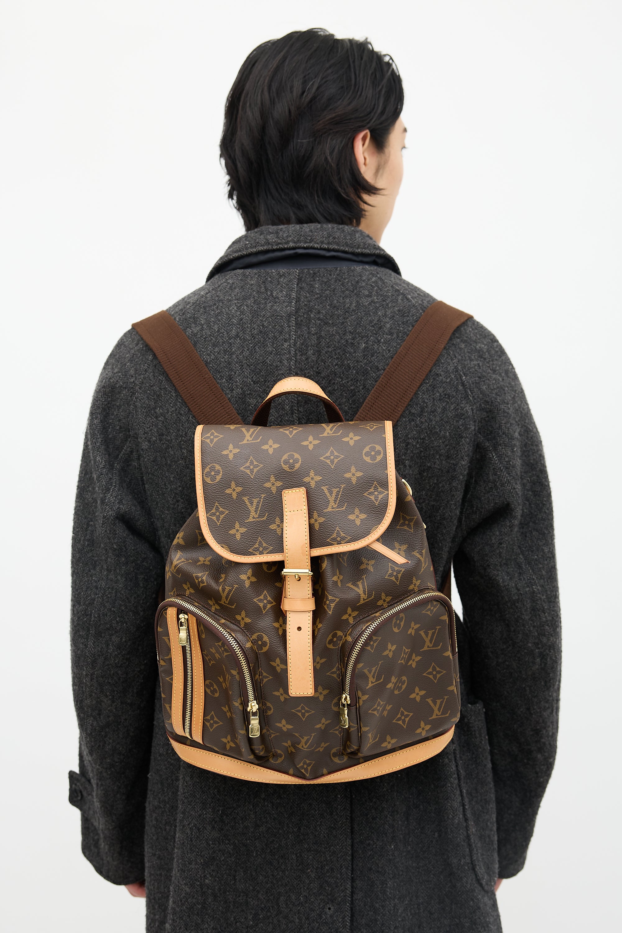 Louis Vuitton 2015 Monogram Bosphore Backpack