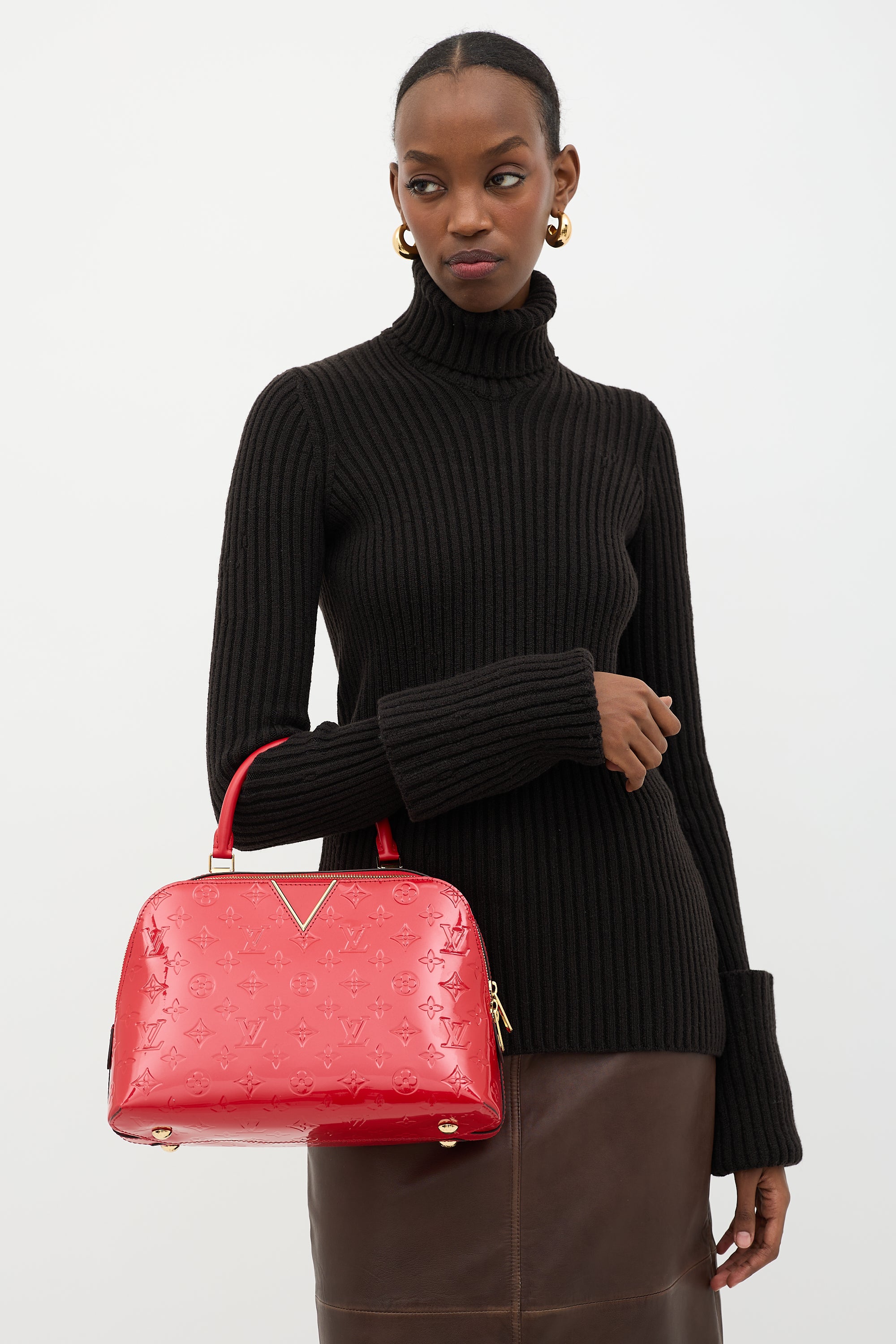 Louis Vuitton 2016 Monogram Vernis Melrose Bag