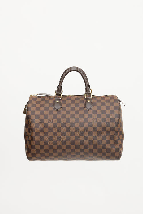 Louis Vuitton 2018 Damier Ebene Speedy 35 Bag
