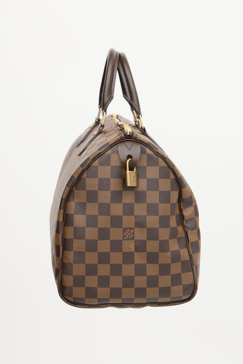 Louis Vuitton 2018 Damier Ebene Speedy 35 Bag