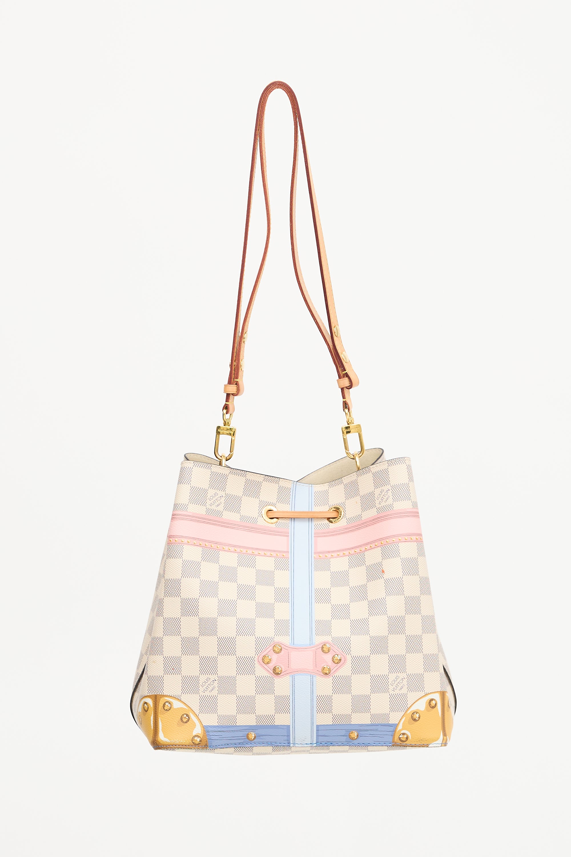 Louis Vuitton 2018 Damier Summer Trunks NéoNoé MM Bag