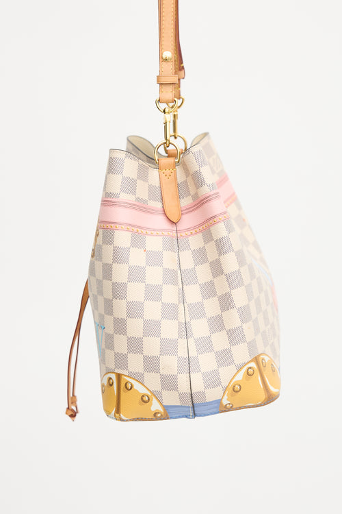Louis Vuitton 2018 Damier Summer Trunks NéoNoé MM Bag