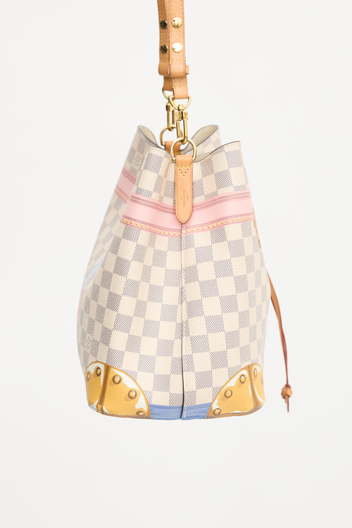 Louis Vuitton 2018 Damier Summer Trunks NéoNoé MM Bag