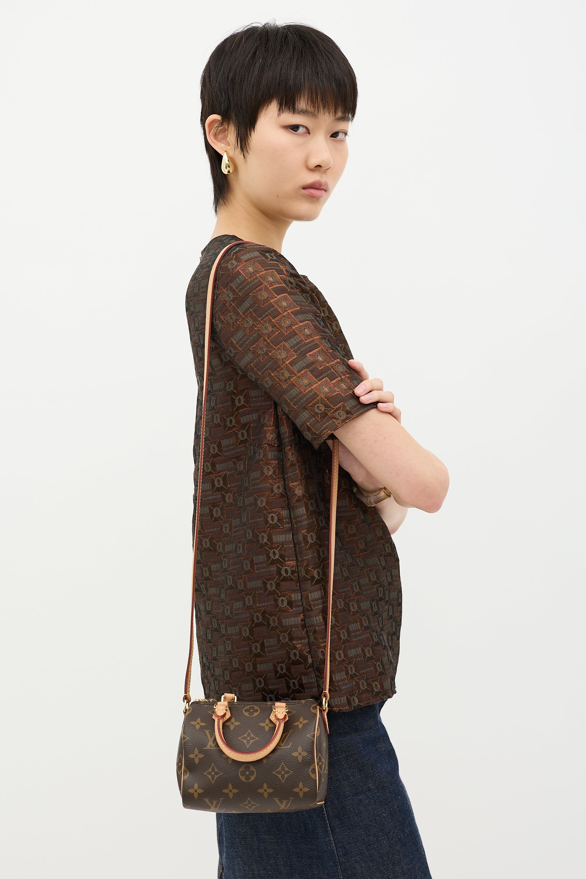 Louis Vuitton 2020 Monogram Nano Speedy Bag