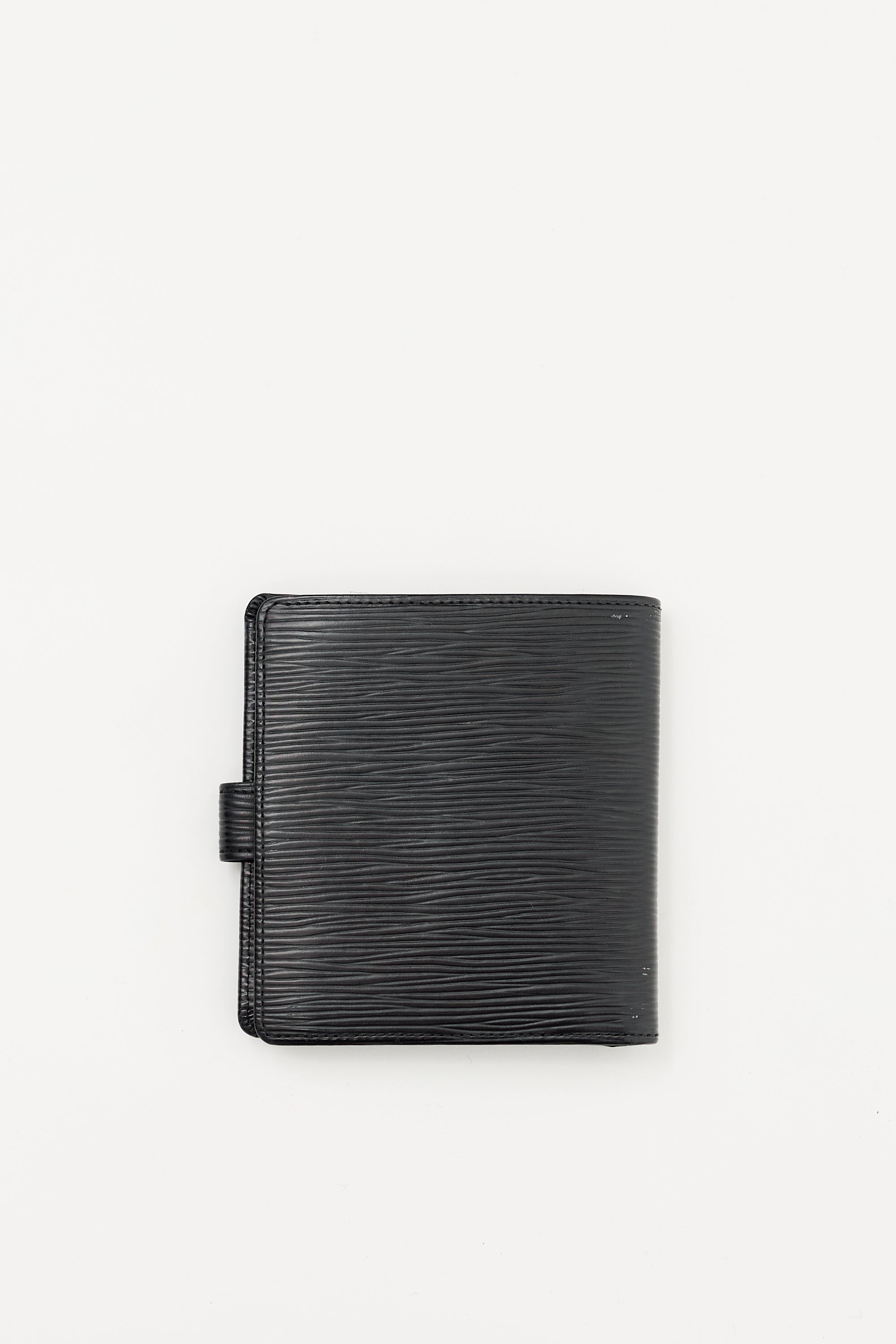 Louis Vuitton Black Epi Leather Bifold Wallet