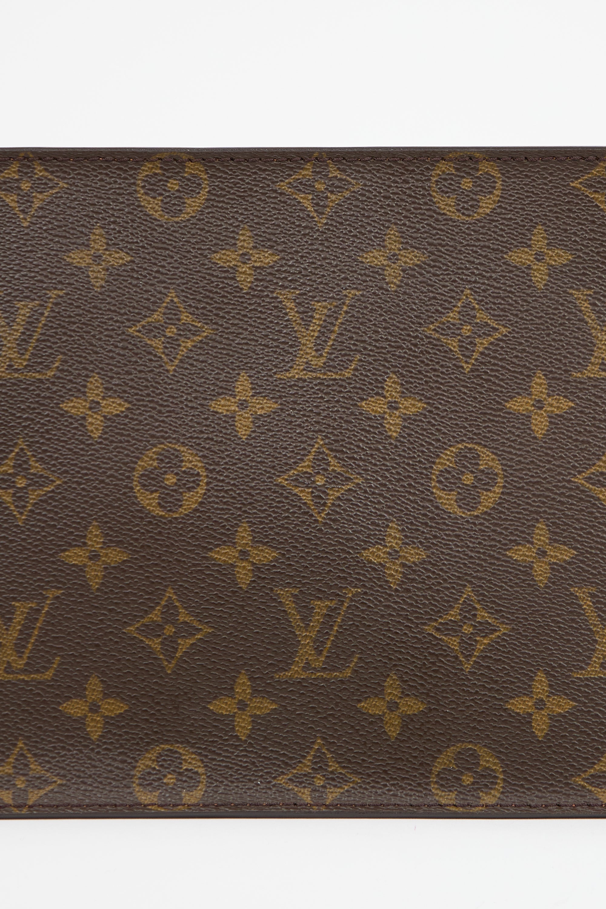 Louis Vuitton Brown Monogram Canvas Pouch