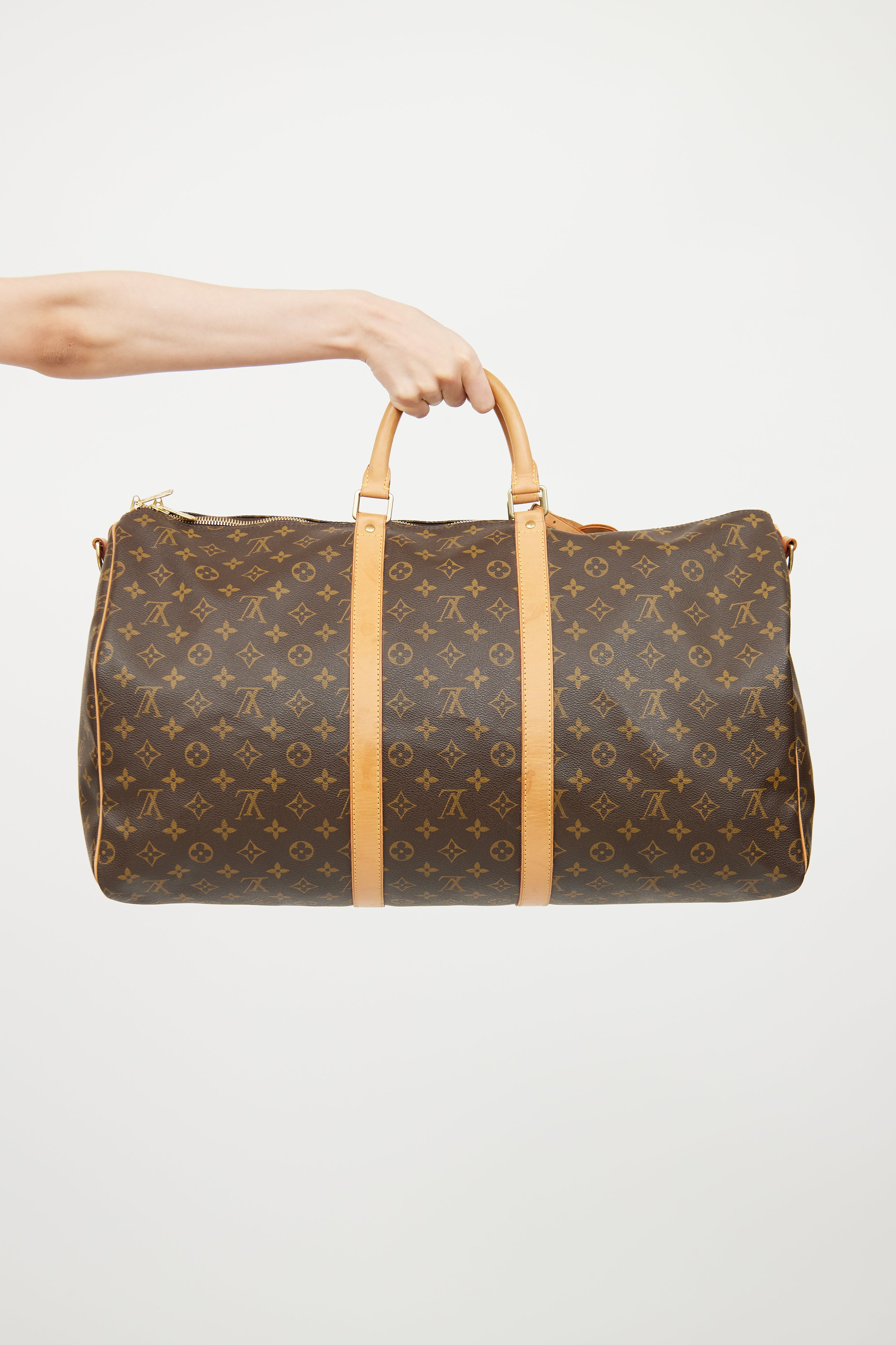 Louis Vuitton Monogram Keepall 55 Bandoulière Bag