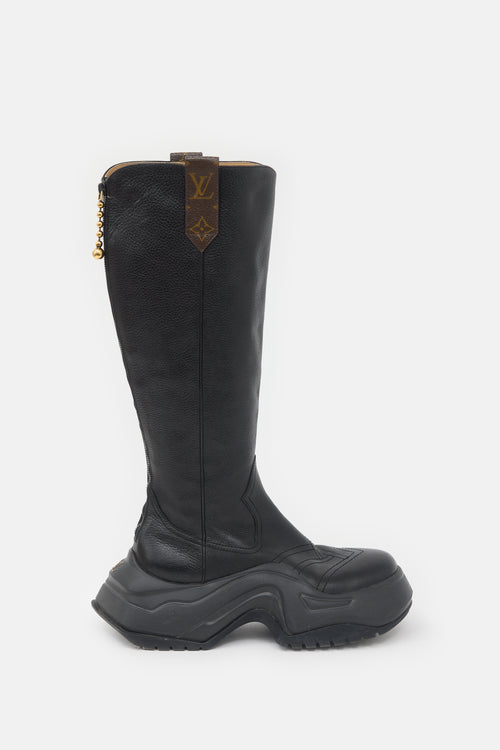 Louis Vuitton Leather LV Archlight 2.0 Knee Boot