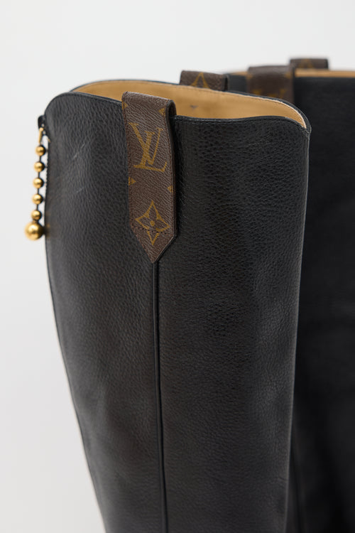 Louis Vuitton Leather LV Archlight 2.0 Knee Boot