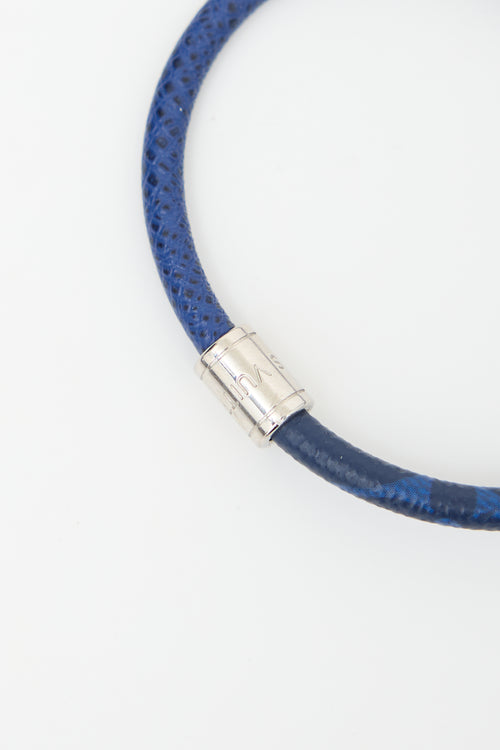 Louis Vuitton Leather Monogram Split Bracelet