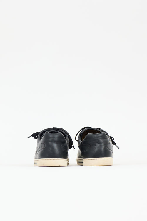 Louis Vuitton Leather & Shearling Sneaker