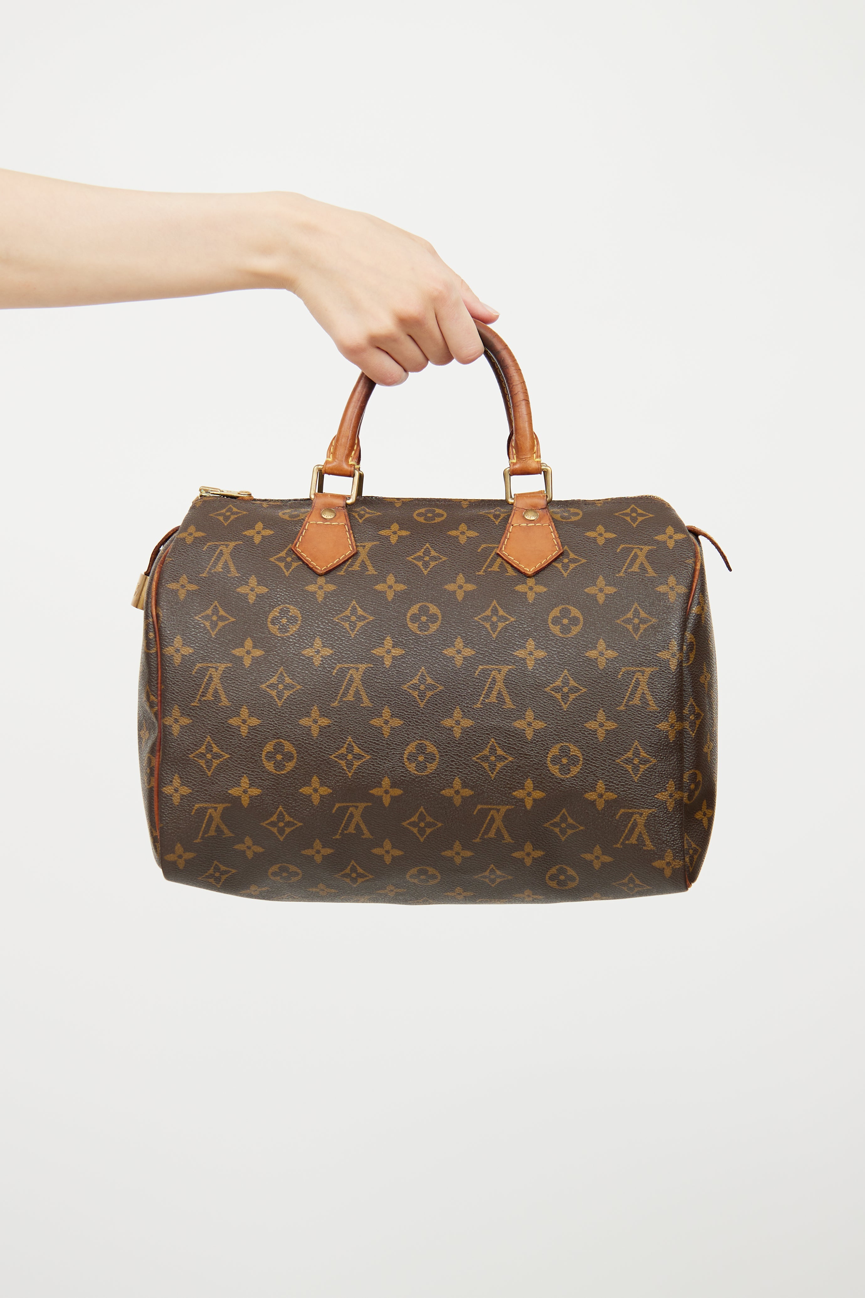 Louis Vuitton Brown Monogram Speedy Bag