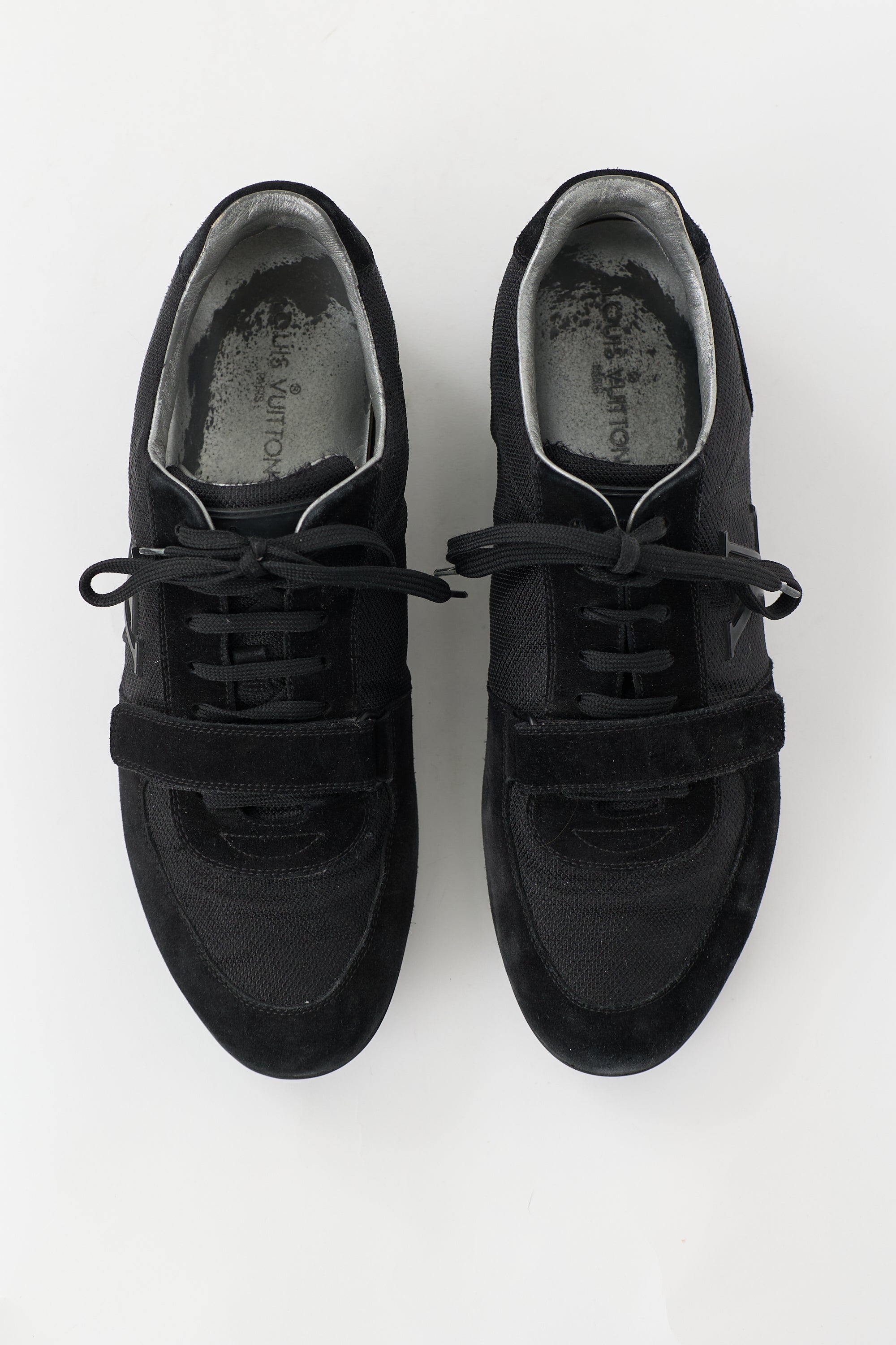 Louis Vuitton Mesh & Suede Stardust LV Sneaker