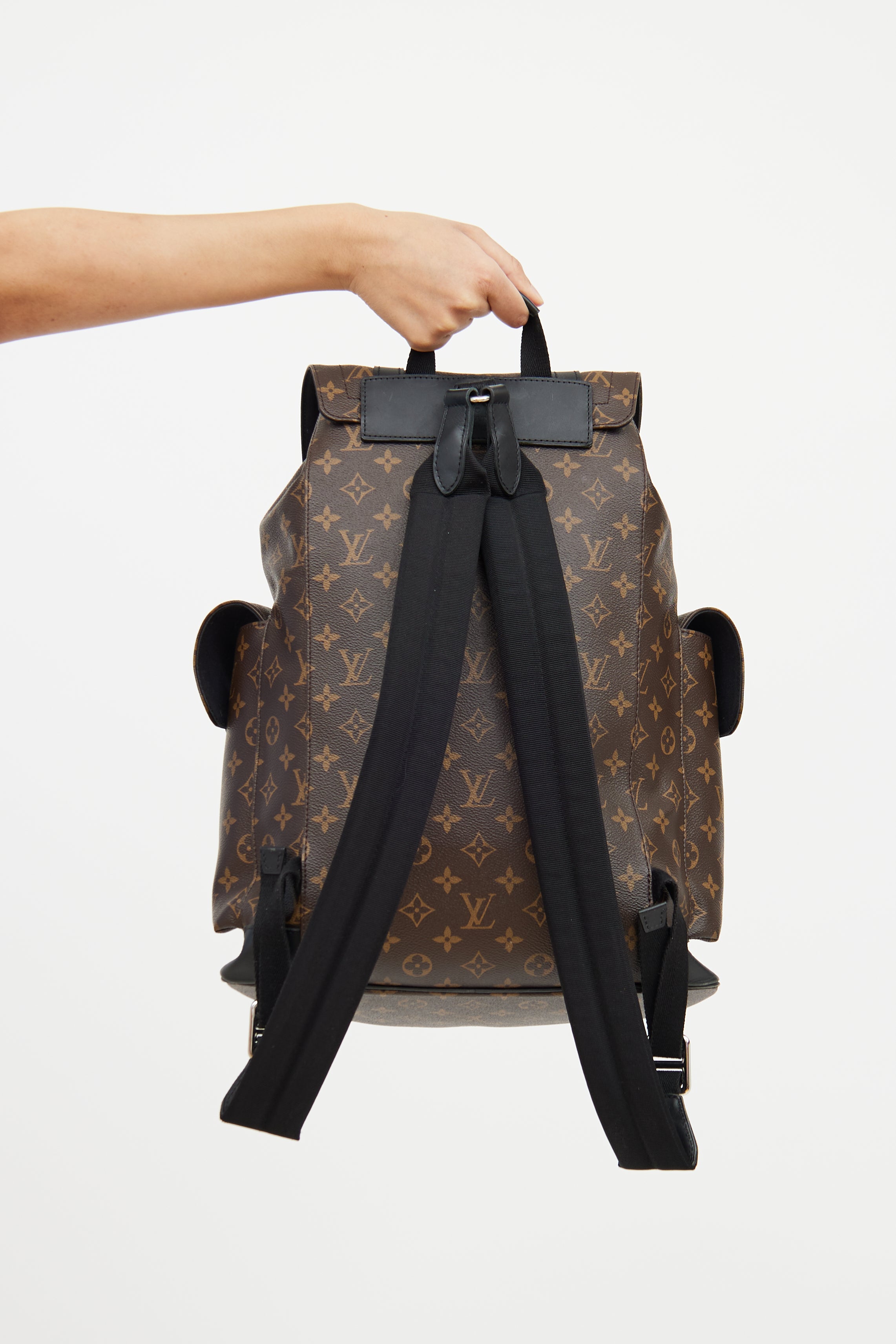 Brown Monogram Christopher MM Backpack