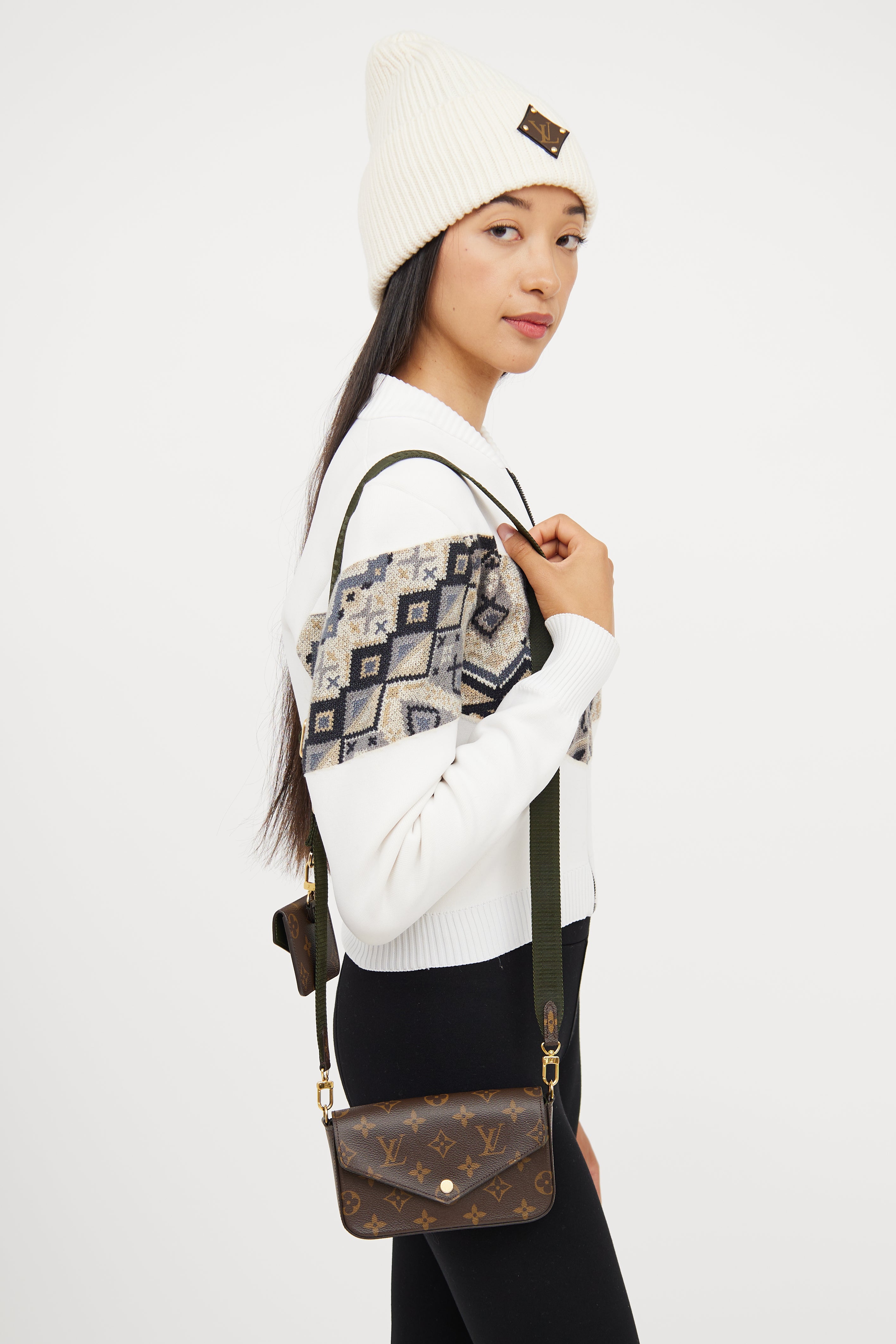 Louis Vuitton Monogram Strap & Go Bag