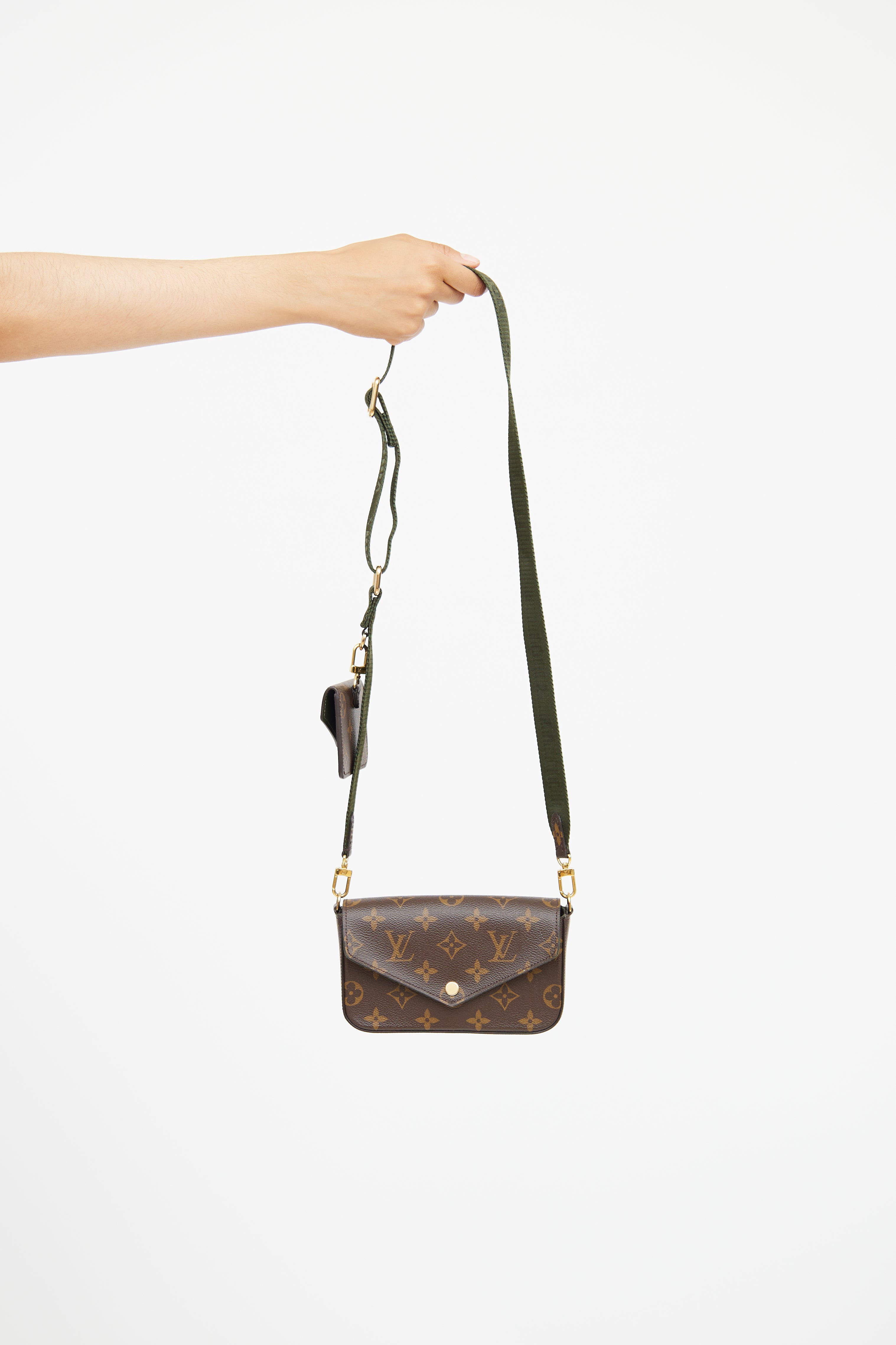 Louis Vuitton Monogram Strap & Go Bag