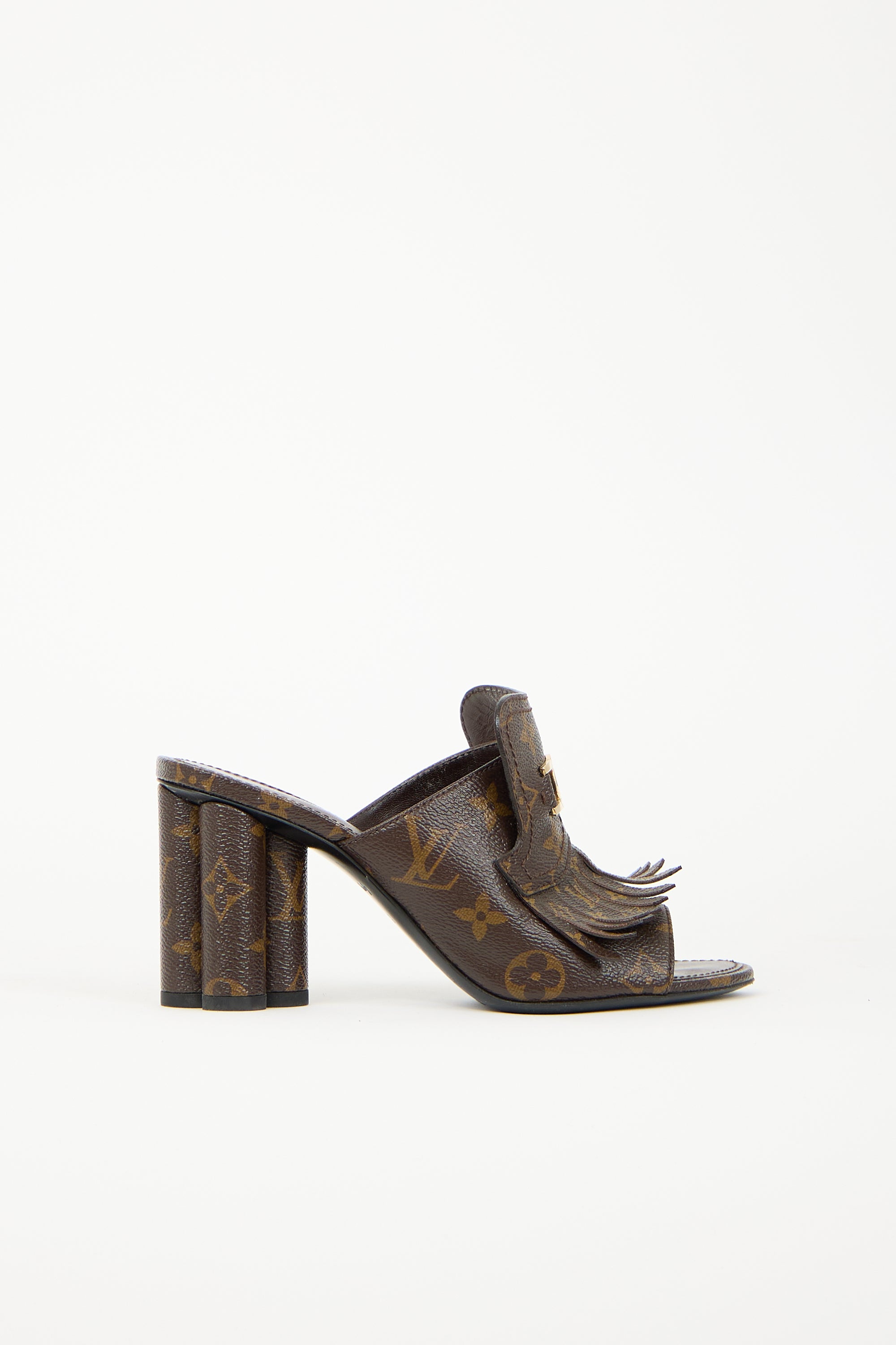 Louis Vuitton Monogram Canvas Indiana Mule