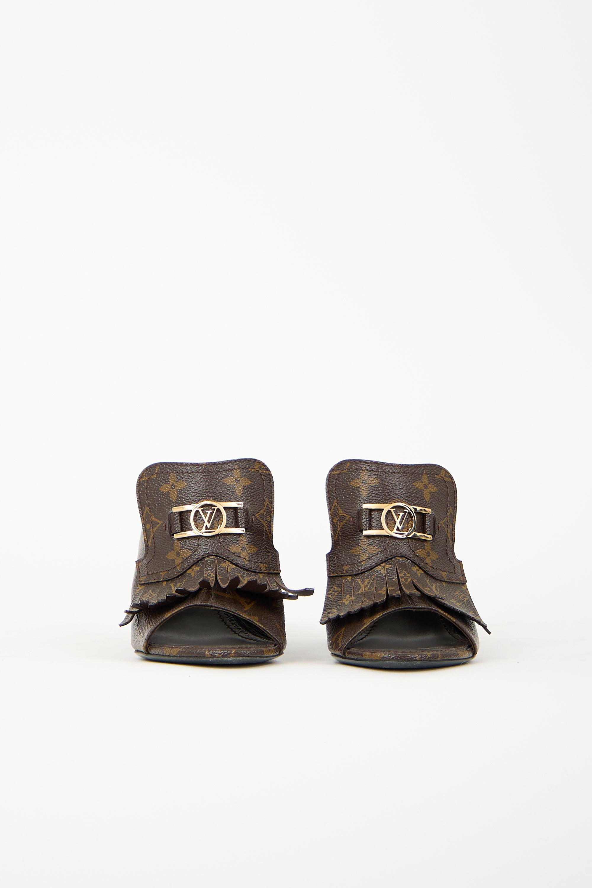 Louis Vuitton Monogram Canvas Indiana Mule