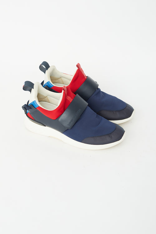 Louis Vuitton Navy & Multicolour America's Cup 2017 Regatta Sneaker