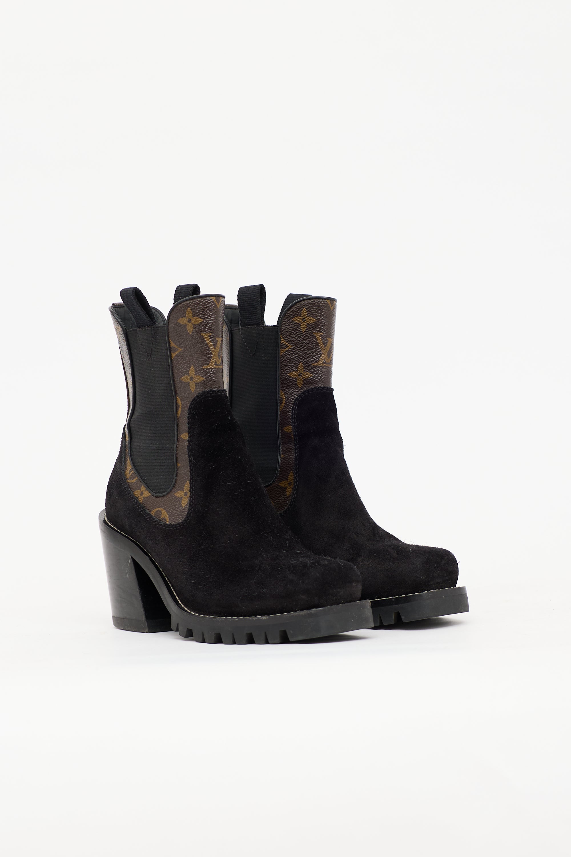 Louis Vuitton Suede Limitless Boot