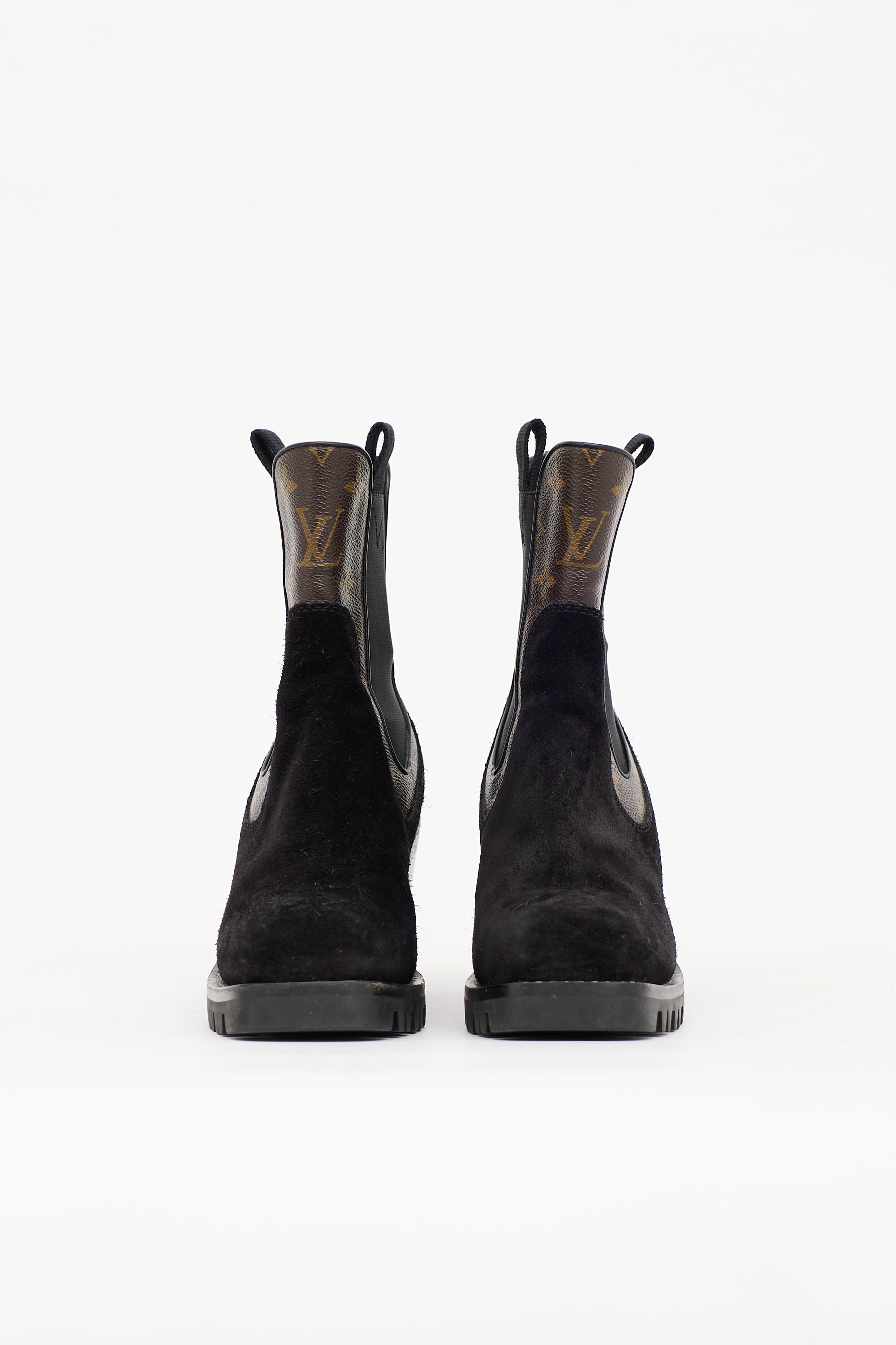 Louis Vuitton Suede Limitless Boot