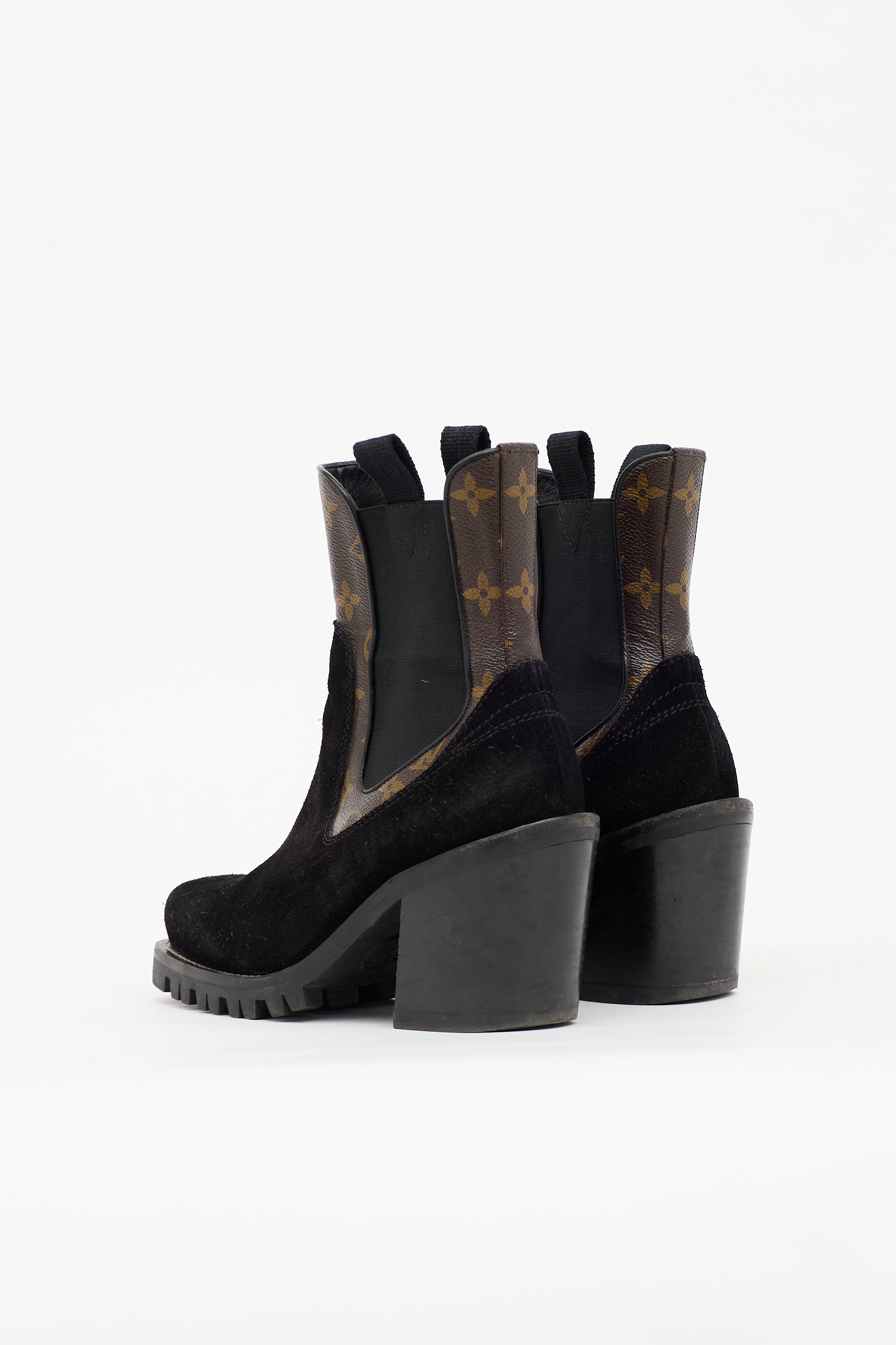 Louis Vuitton Suede Limitless Boot