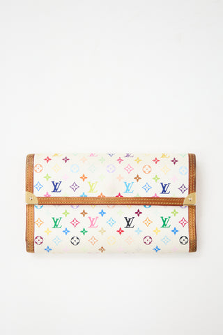 Louis Vuitton X Takashi Murakami 2006 International Wallet