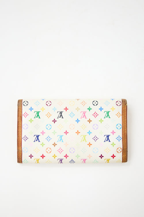 Louis Vuitton X Takashi Murakami 2006 International Wallet