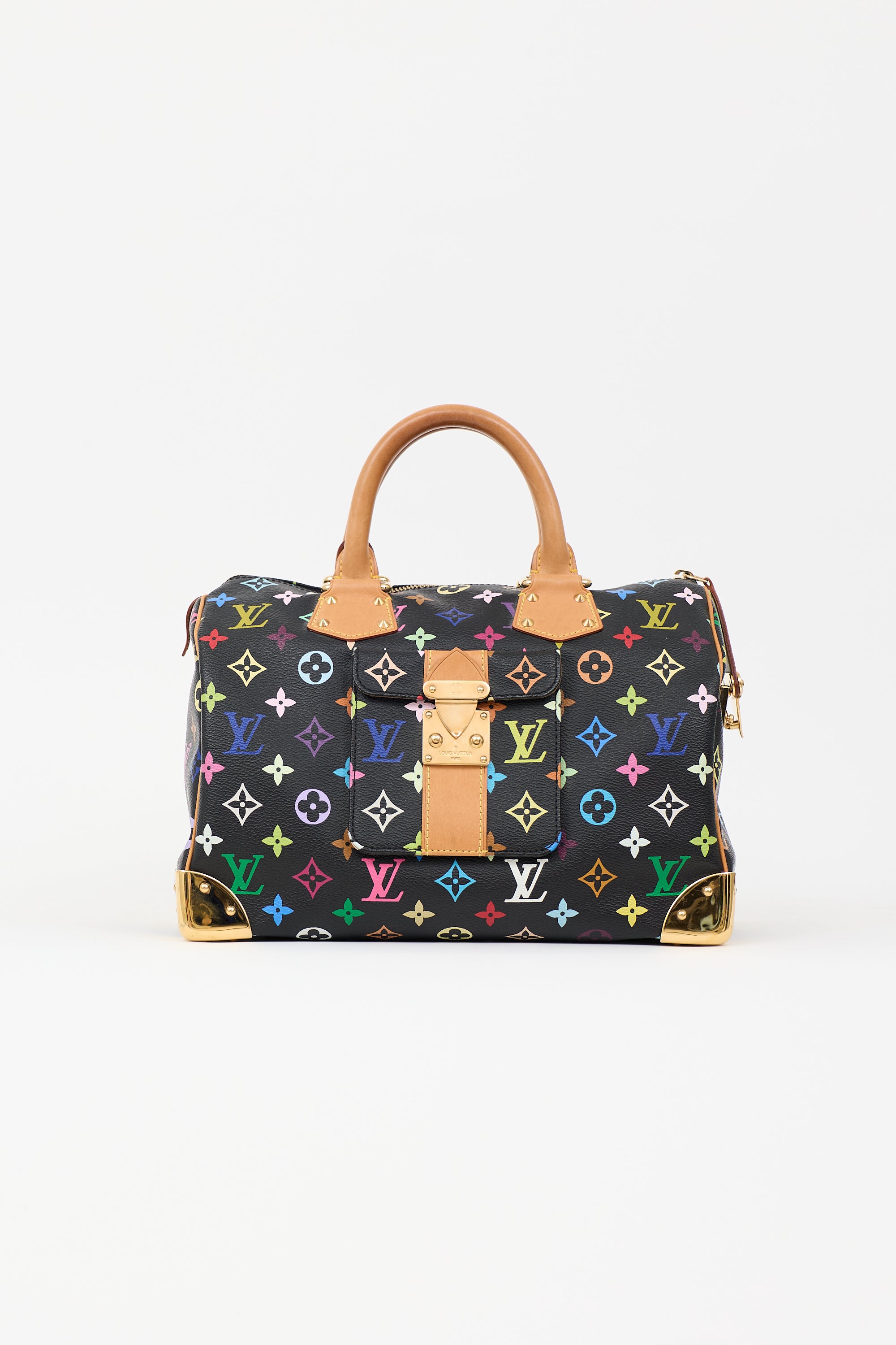 Louis Vuitton X Takashi Murakami 2005 Speedy 30 Bag