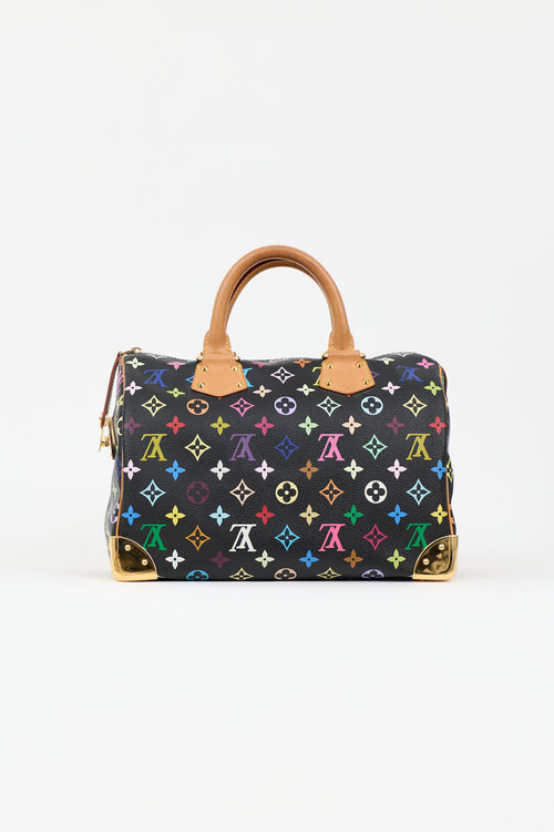 Louis Vuitton X Takashi Murakami 2005 Speedy 30 Bag