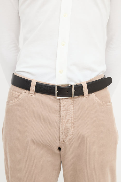 Loewe Reversible Leather Belt