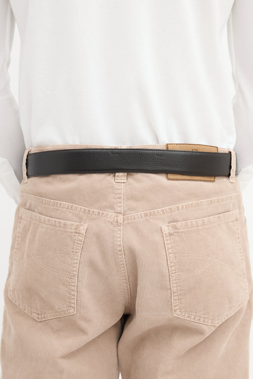 Loewe Reversible Leather Belt