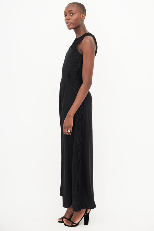 Maje Crochet Knit Dress