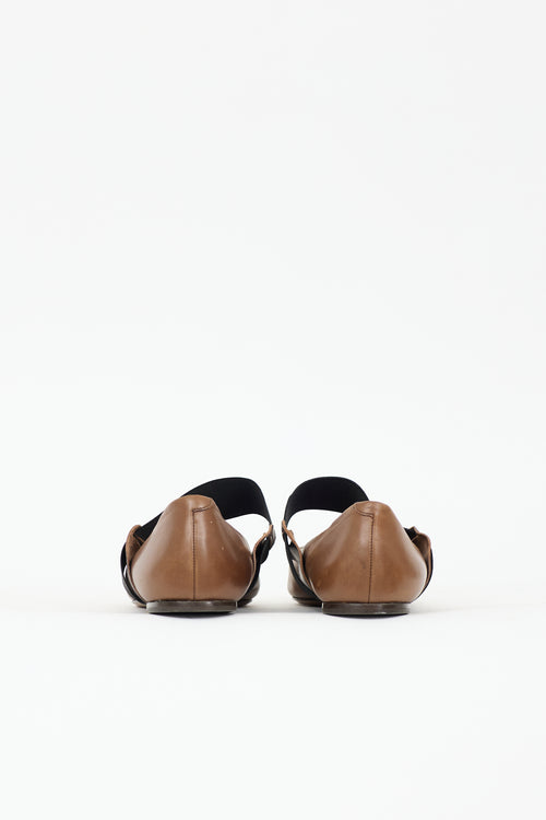 Marni Leather Mary Jane Flat