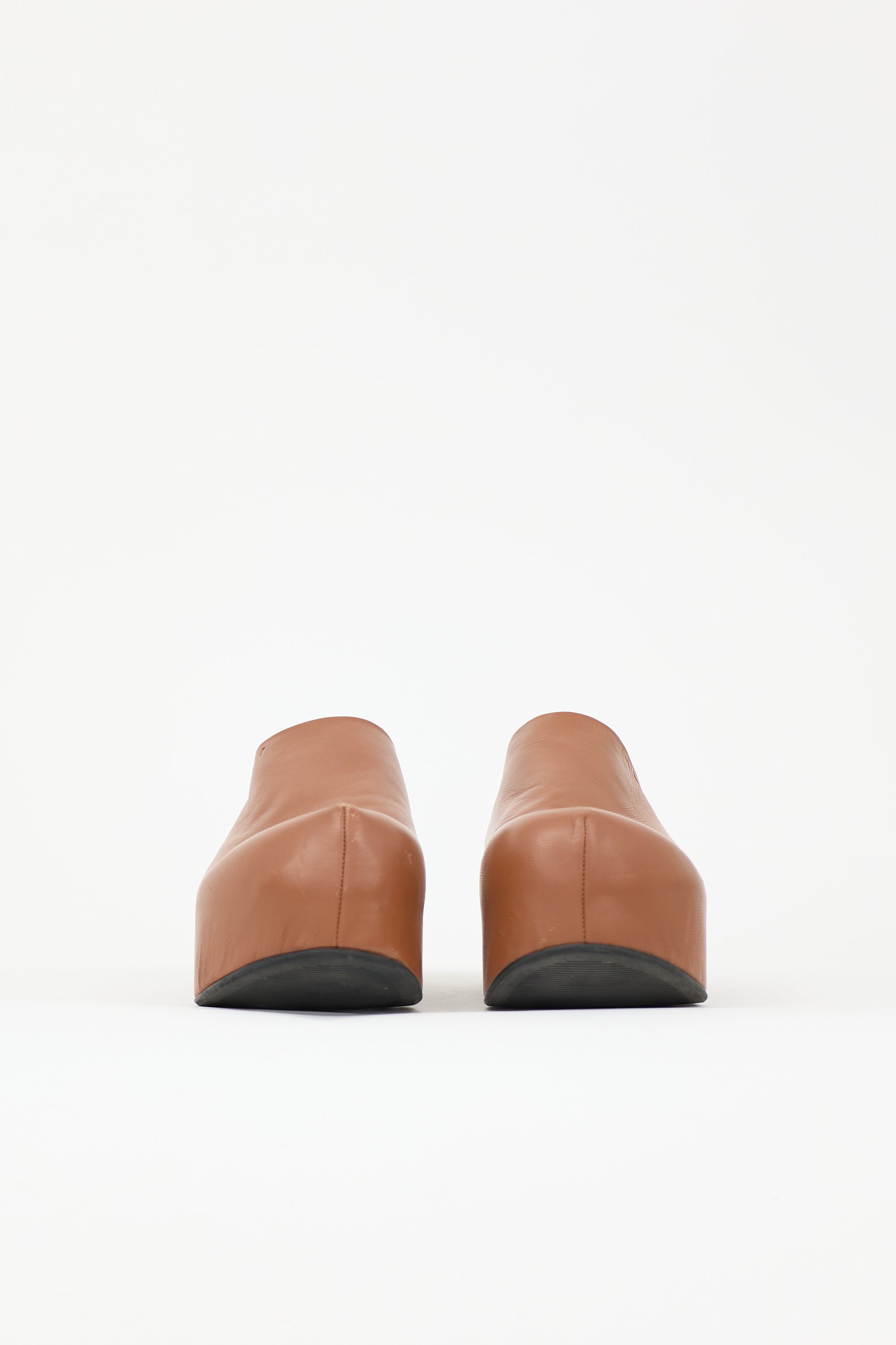 Marni Leather Sabot Clog Mule