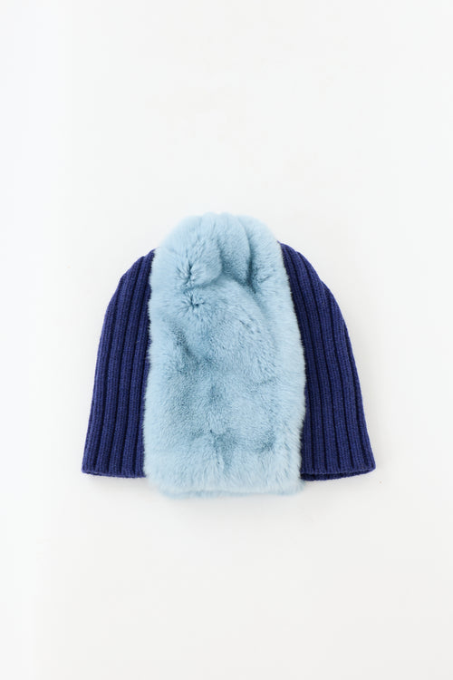 Marni Wool & Fur Beanie
