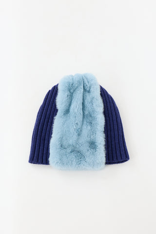 Marni Wool & Fur Beanie