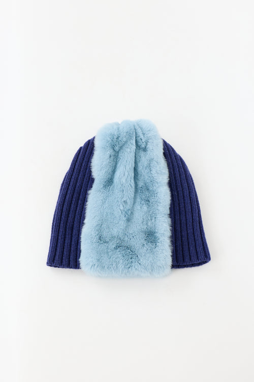 Marni Wool & Fur Beanie