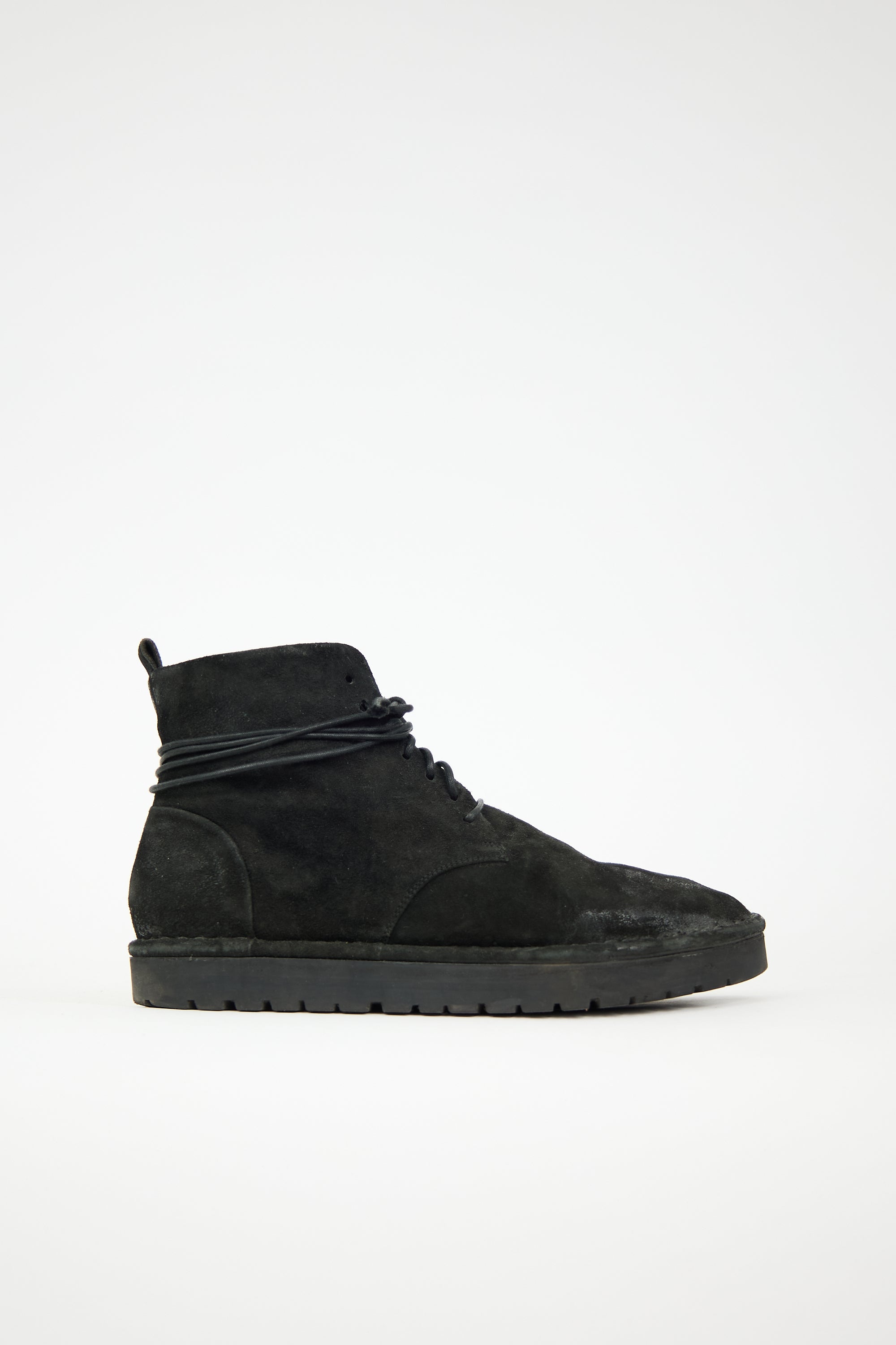 Marsèll Suede Sancrispa Alta Boot