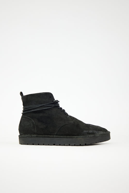 Marsèll Suede Sancrispa Alta Boot