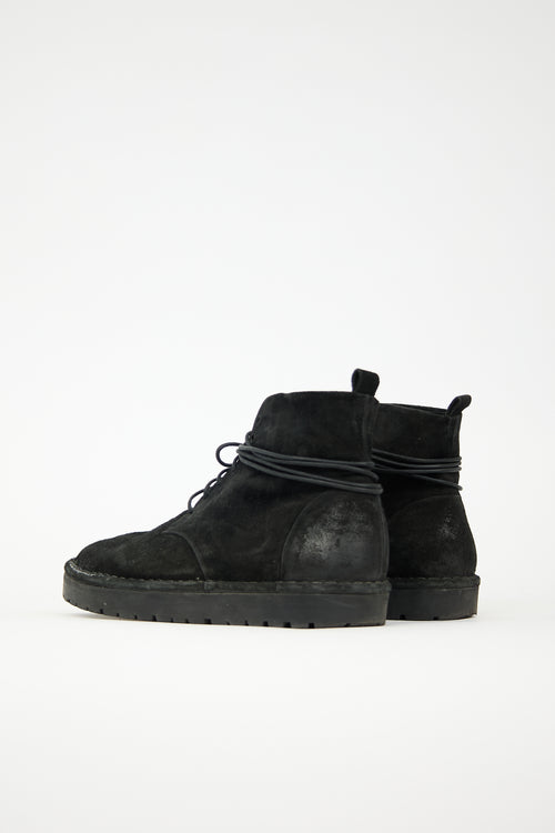 Marsèll Suede Sancrispa Alta Boot