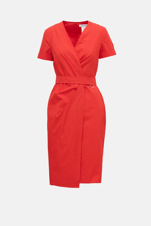 Max Mara Wrap Shirt Dress