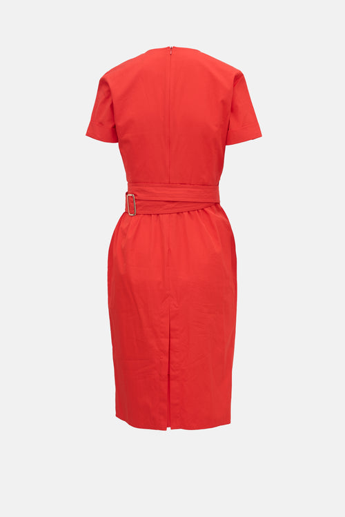 Max Mara Wrap Shirt Dress