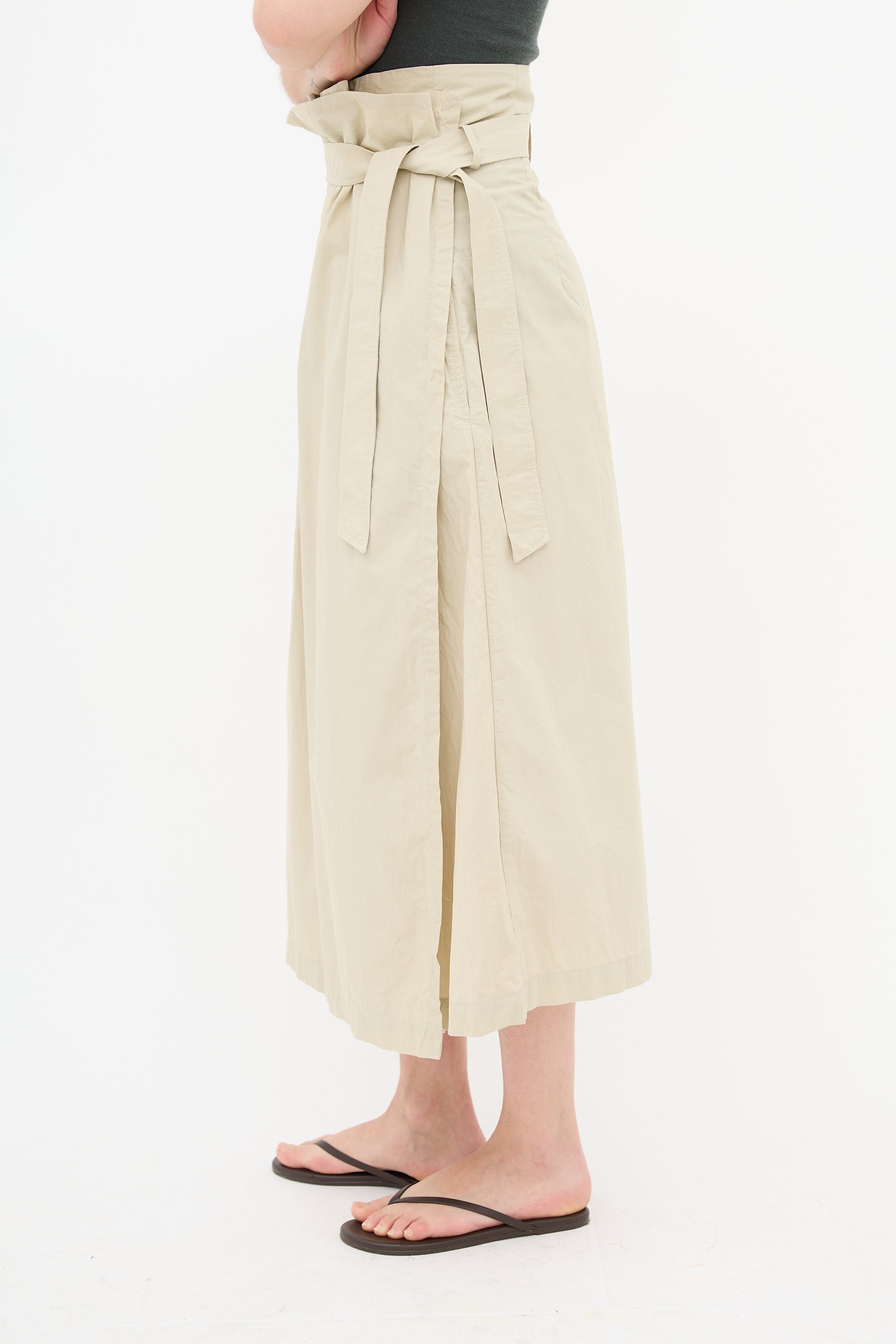 Max Mara Weekend Pleated Wrap Skirt