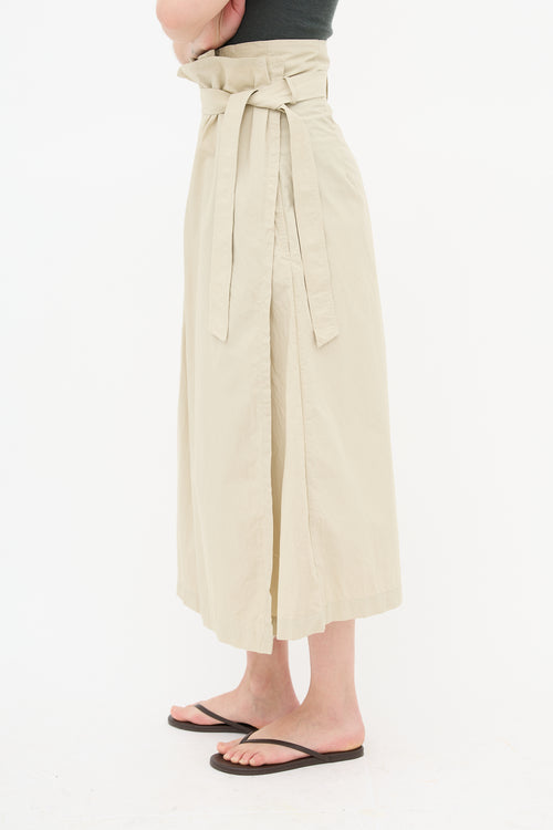 Max Mara Weekend Pleated Wrap Skirt