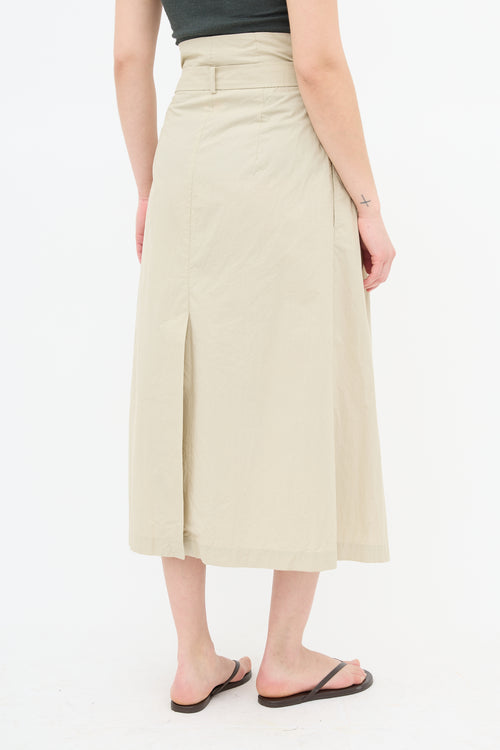 Max Mara Weekend Pleated Wrap Skirt