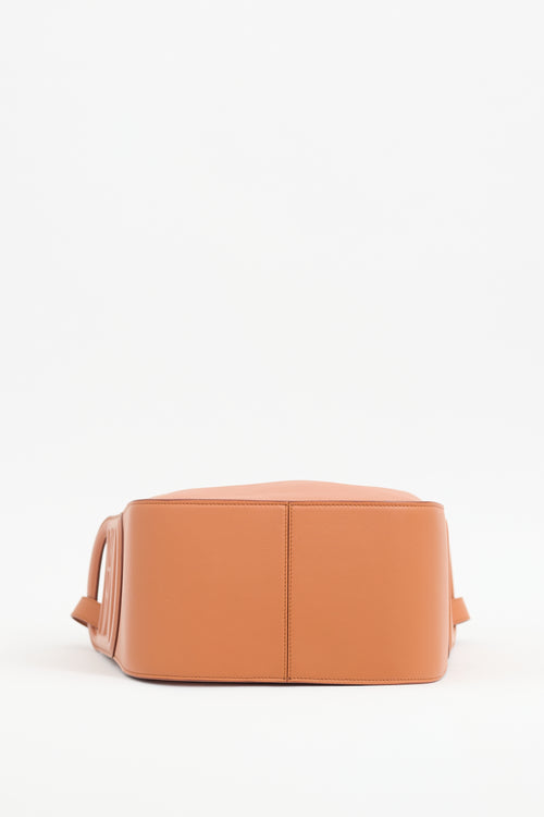 MCM Brown Leather Mode Travia Tote Bag
