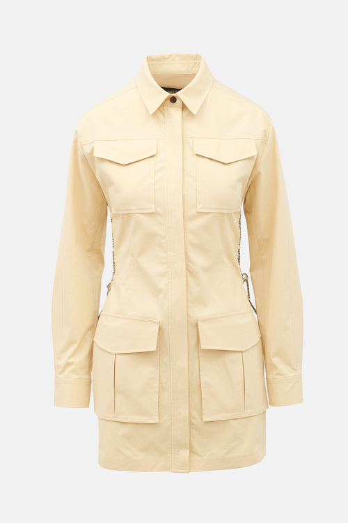 MCM Long Sleeve Shirt Dress