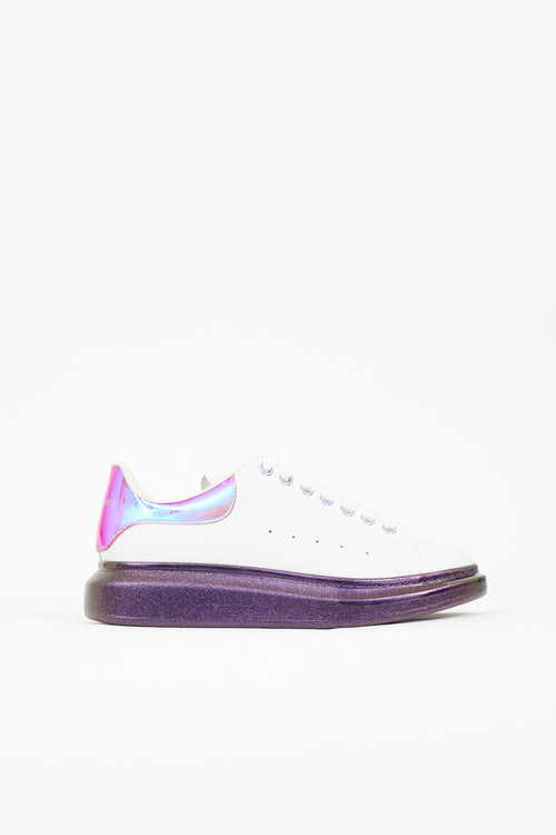 McQueen Iridescent Oversized Sneaker