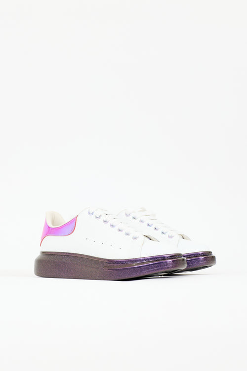 McQueen Iridescent Oversized Sneaker